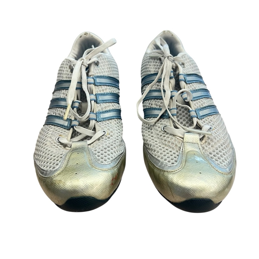 Adidas ClimaCool Mesh Running Shoes Y2K Blue White Womens 9.5 Athletic